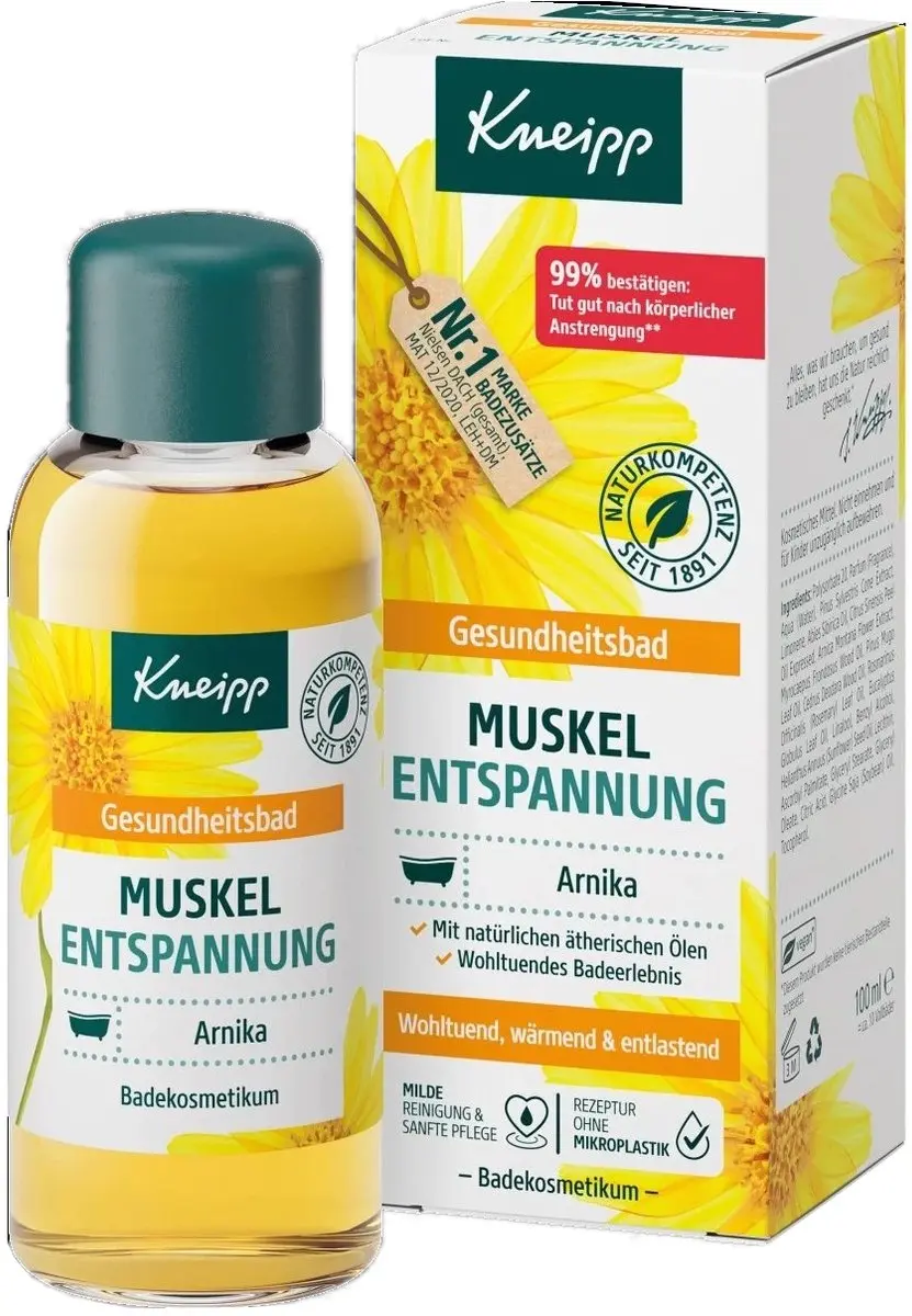 Kneipp Bath Oil Joint & Muscle Arnika 100ml