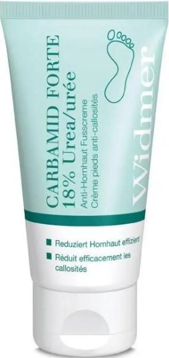 Louis Widmer Voetcrème 50ml - 18% Ureum - Vegan