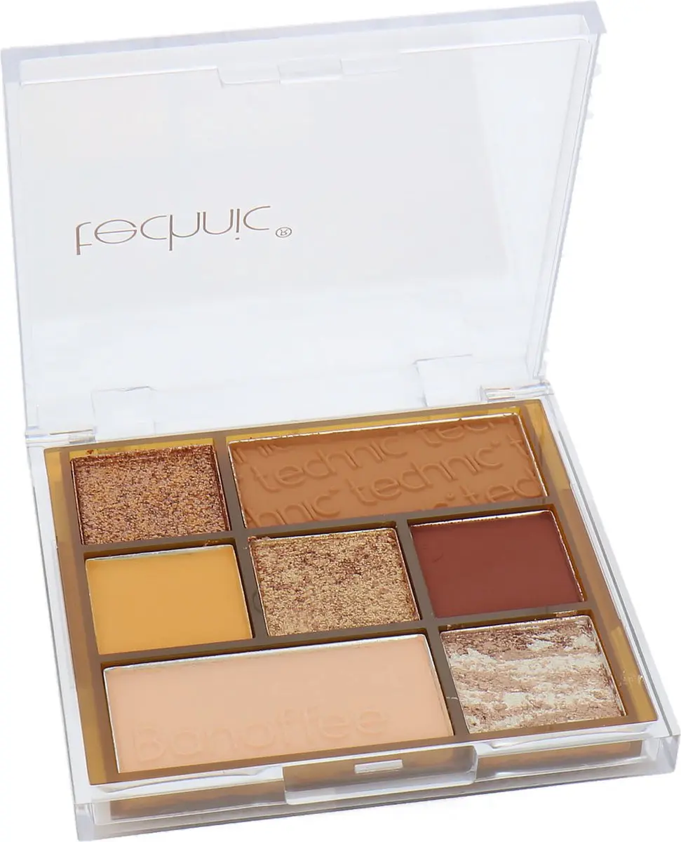 Technic Pressed Pigment Oogschaduw Palette Banoffee