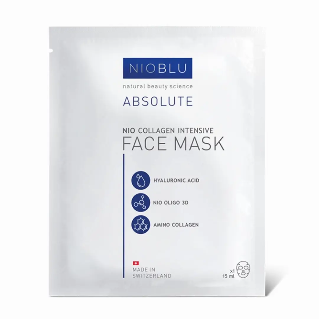 Nioblu Nio Collageen Intensive Face Mask Trio - 3x15ml