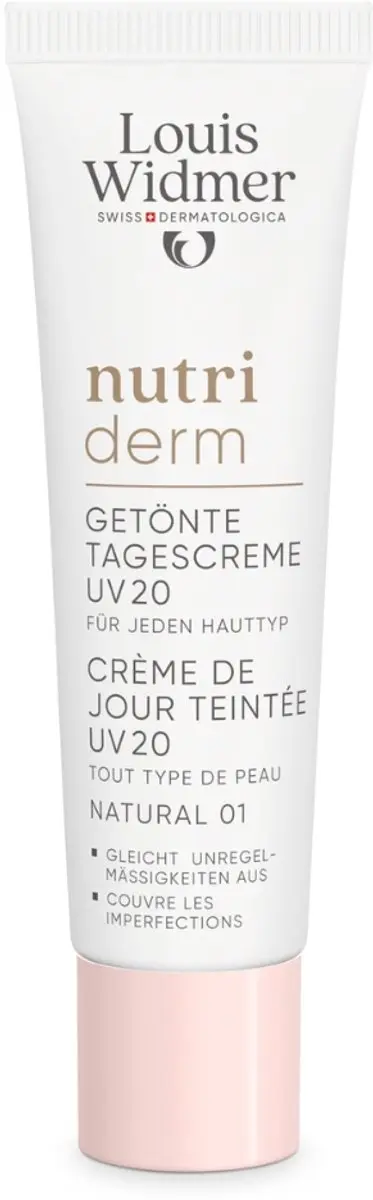 Louis Widmer Nutriderm Getinte Dagcrème UV20 30ml