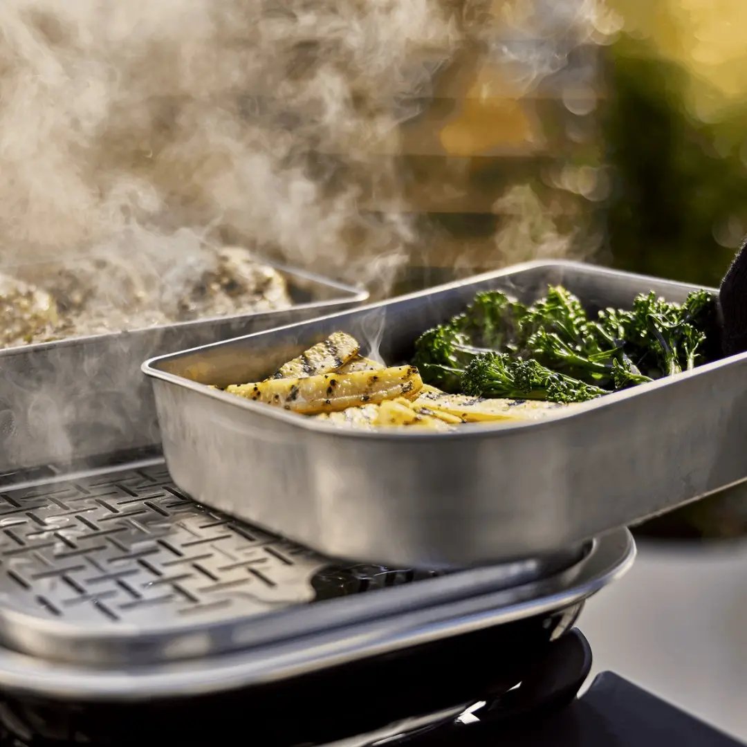 Weber Lumin Elektrische Barbecueset - Zilver