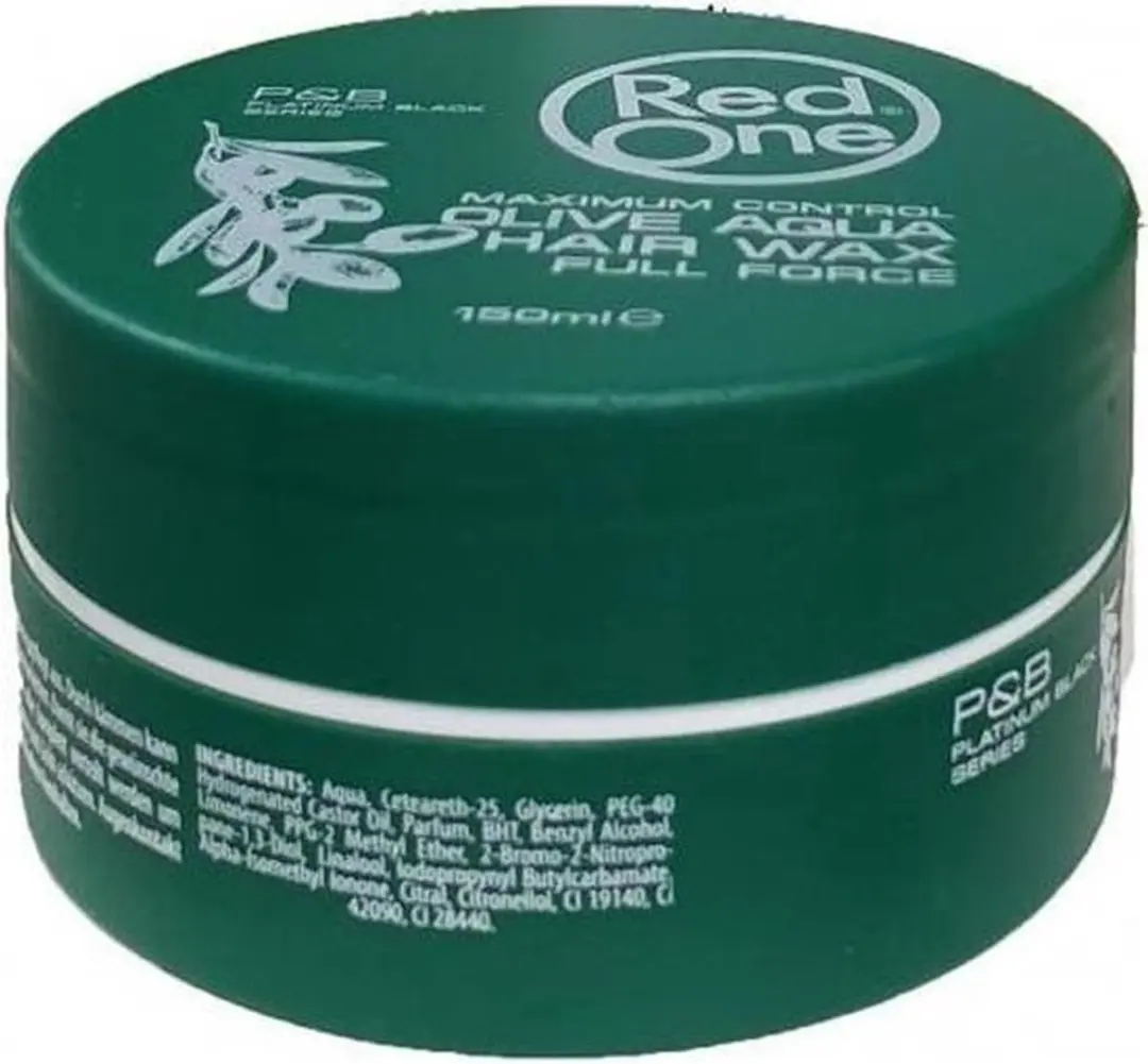 Red One Haar Styling Wax 150ml - 6 Stuks