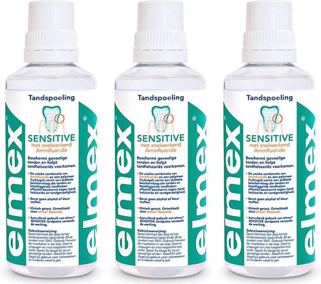 Elmex Sensitive Mondwater 400ml