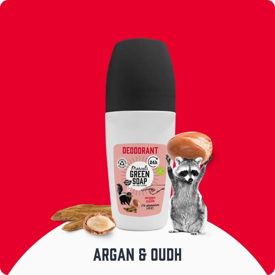Marcel's Green Soap Deo Roller Argan & Oudh - 250ml
