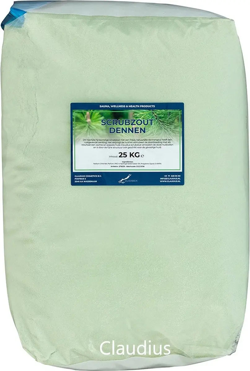 Splashbox Cosmetics Scrubzout Dennen 25 kg