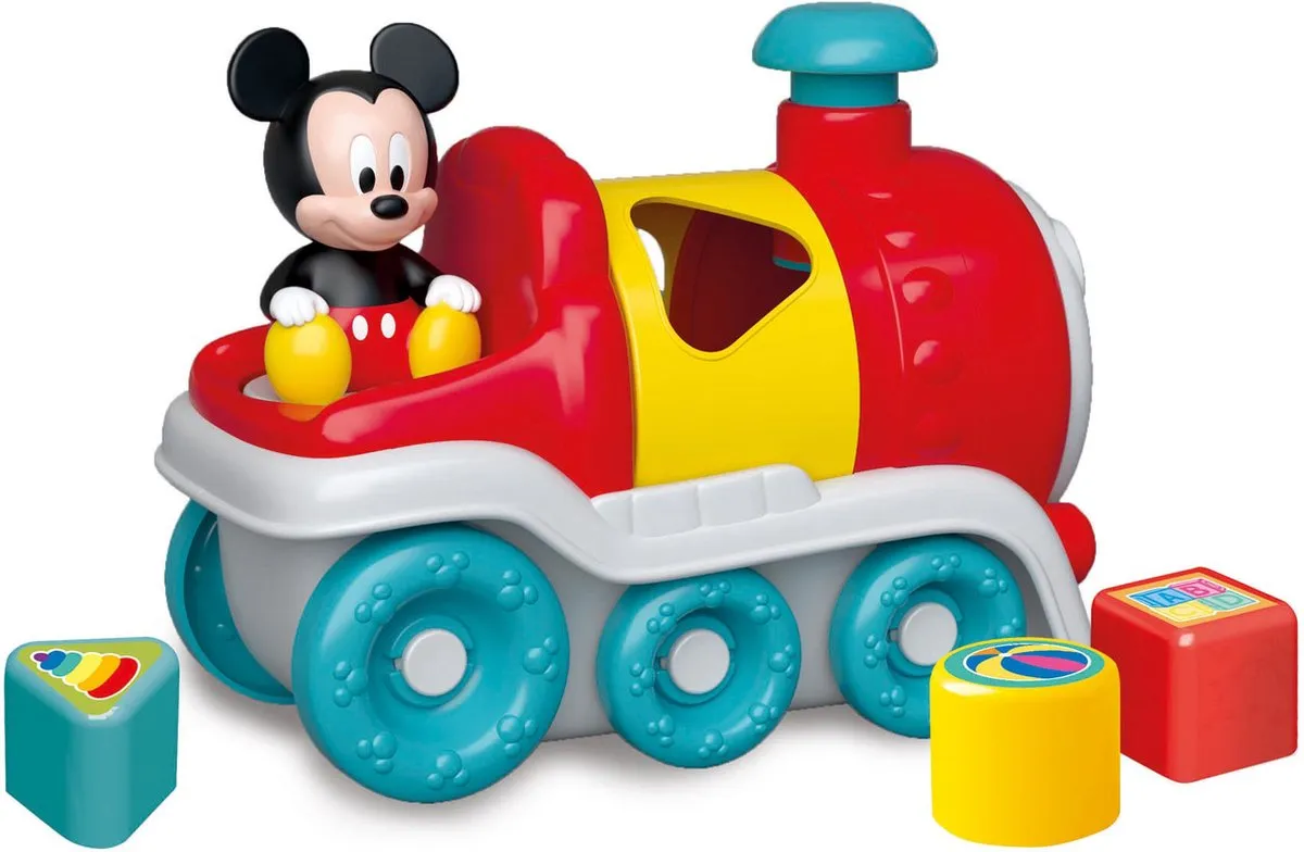 Clementoni Disney Vormenstoof Trein Mickey Mouse 17900