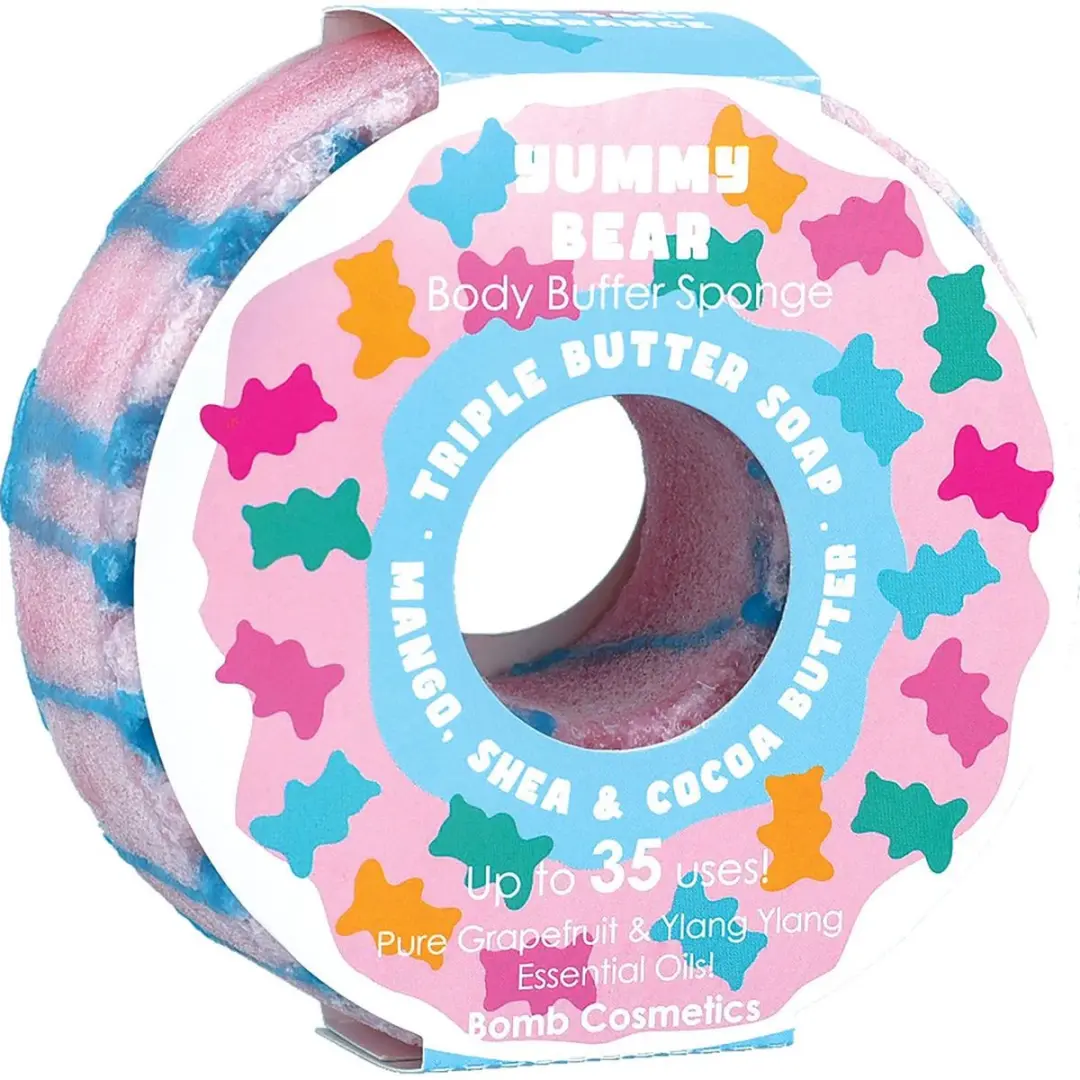 Bomb Cosmetics Yummy Bear Donut Body Buffer 250g