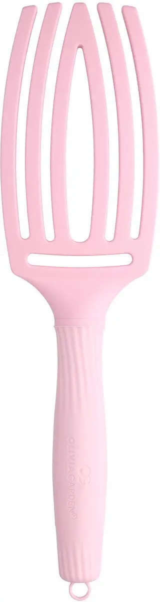 Olivia Garden FingerBrush Double Bristle - Roze