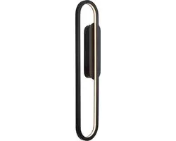 Lucide Thelma LED Wandlamp 24W - Zwart