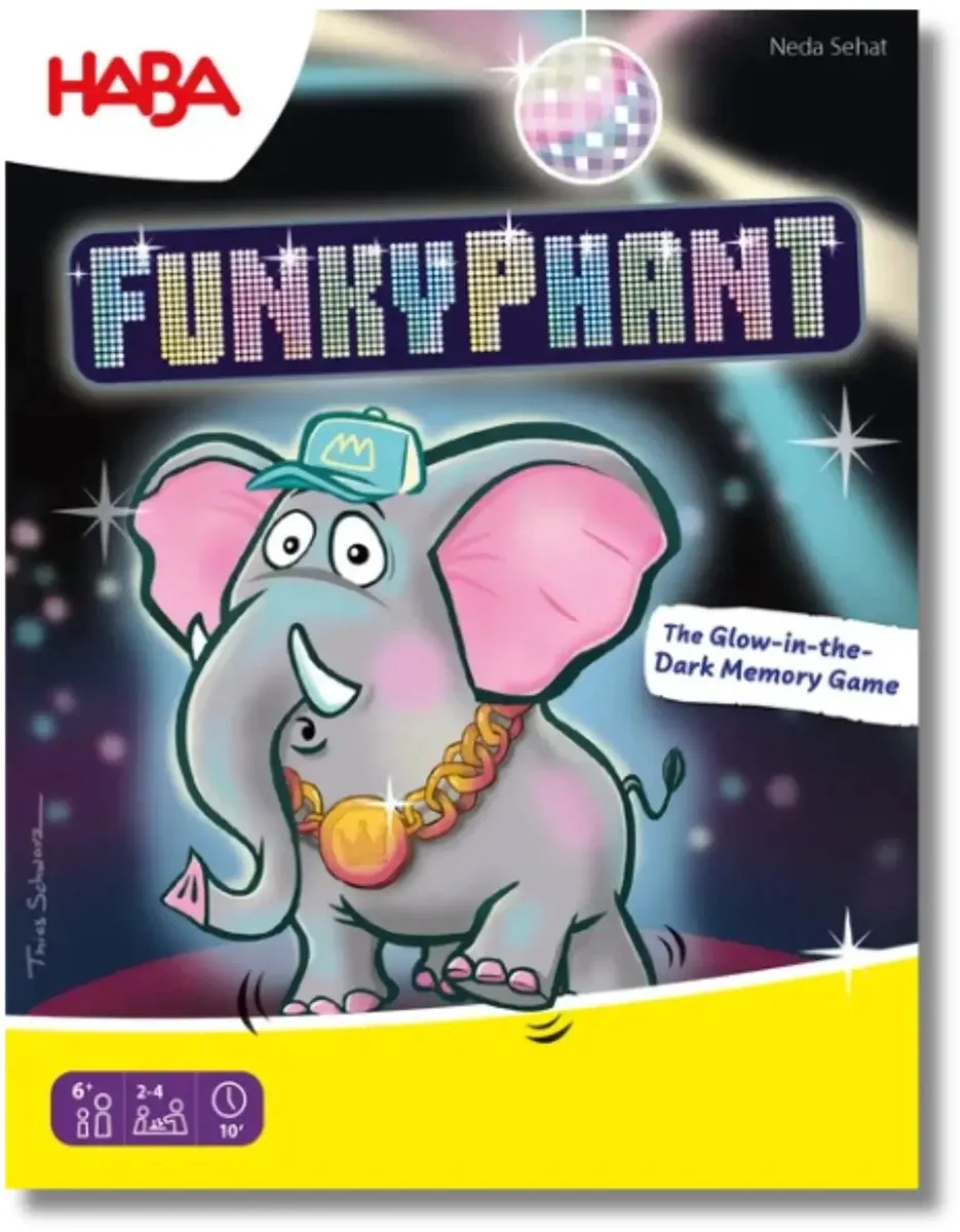 Haba Funkyphant Partyspel 2012220002 - 2-4 Spelers