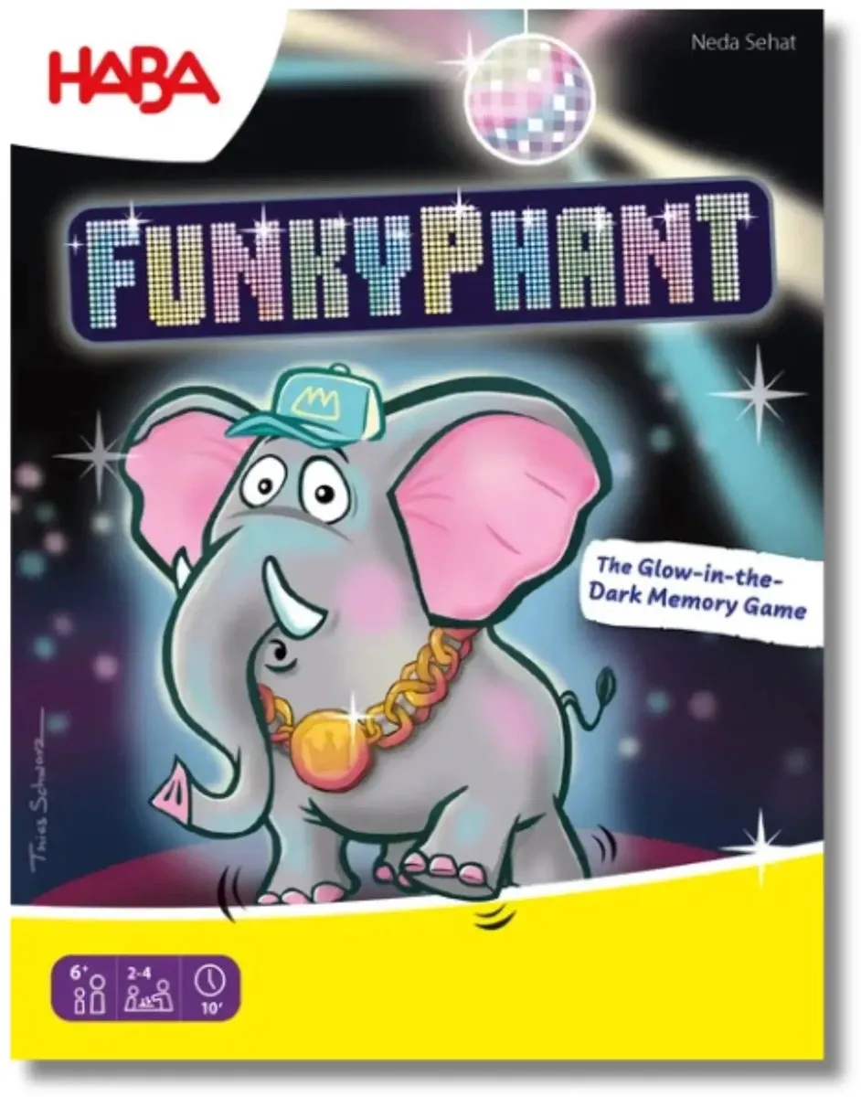 Haba Funkyphant Partyspel 2012220002