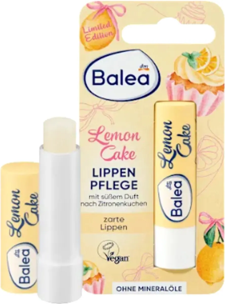 Balea Lippenbalsem Lemon Cake 4,8g