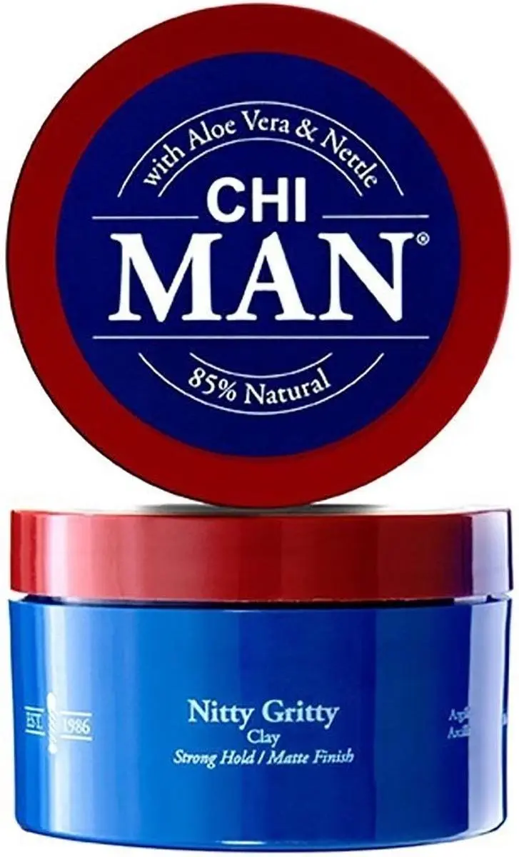 Chi Natural Life Man Nitty Gritty Hair Clay 85g