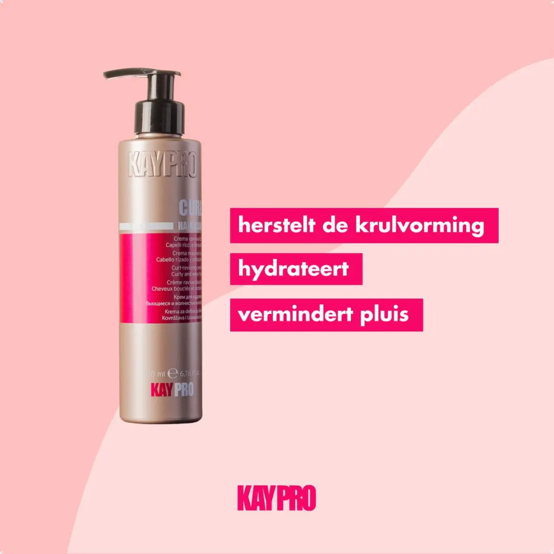 KayPro Curl Cream 200ml - Krullend Haar