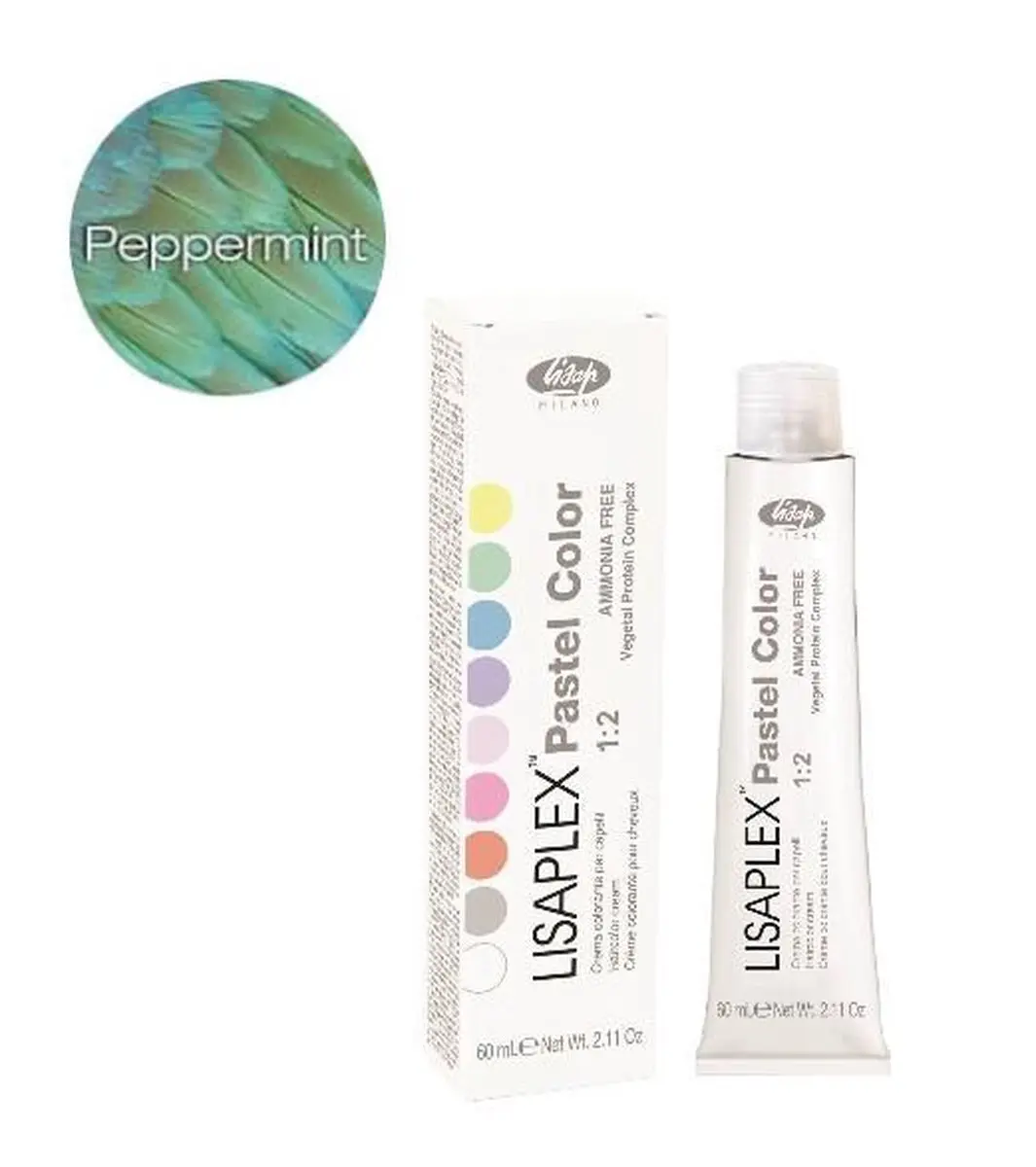 Lisap Lisaplex Pastel Haircolor Cream 60ml