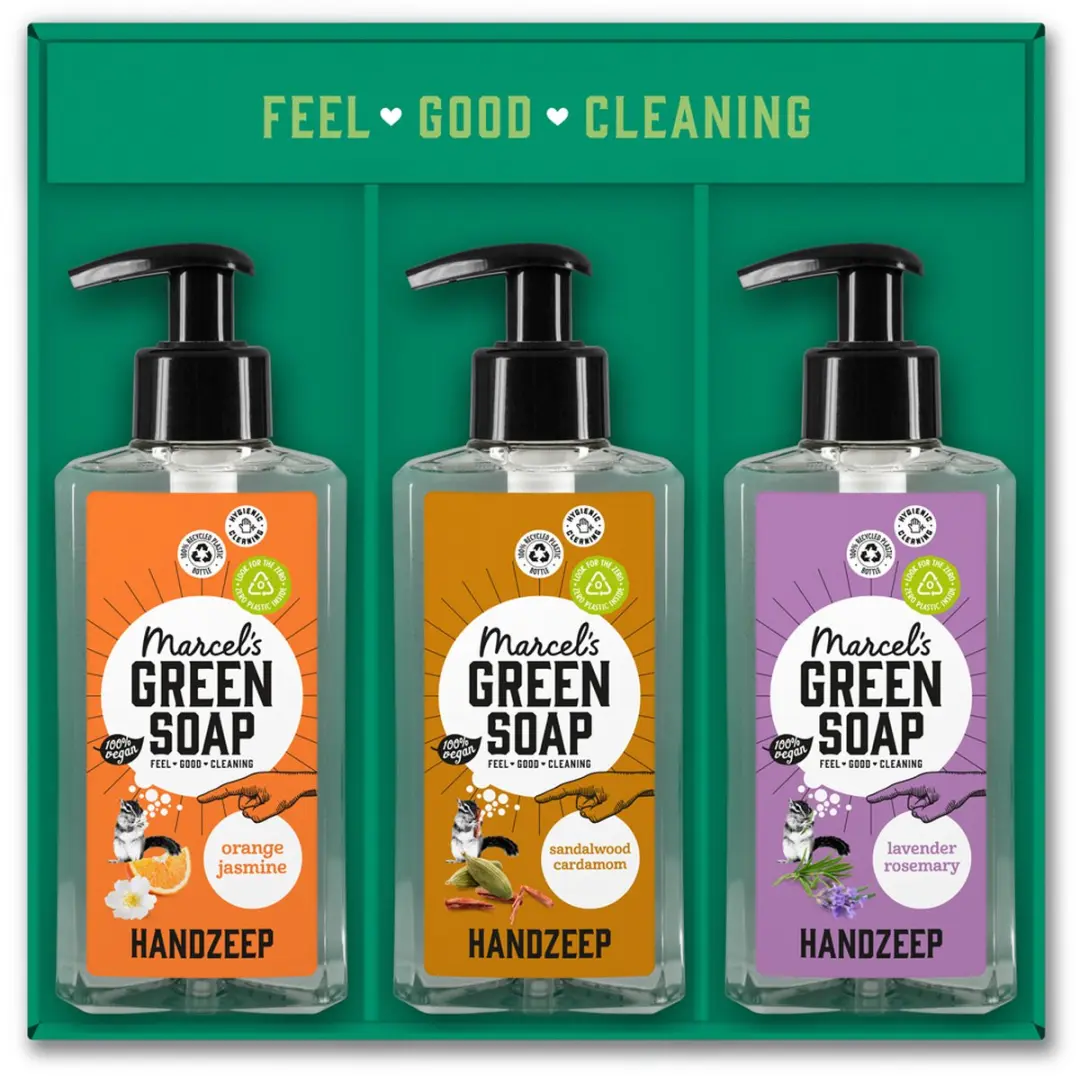 Marcel's Green Soap Geschenkset Handzeep - 3x250ml