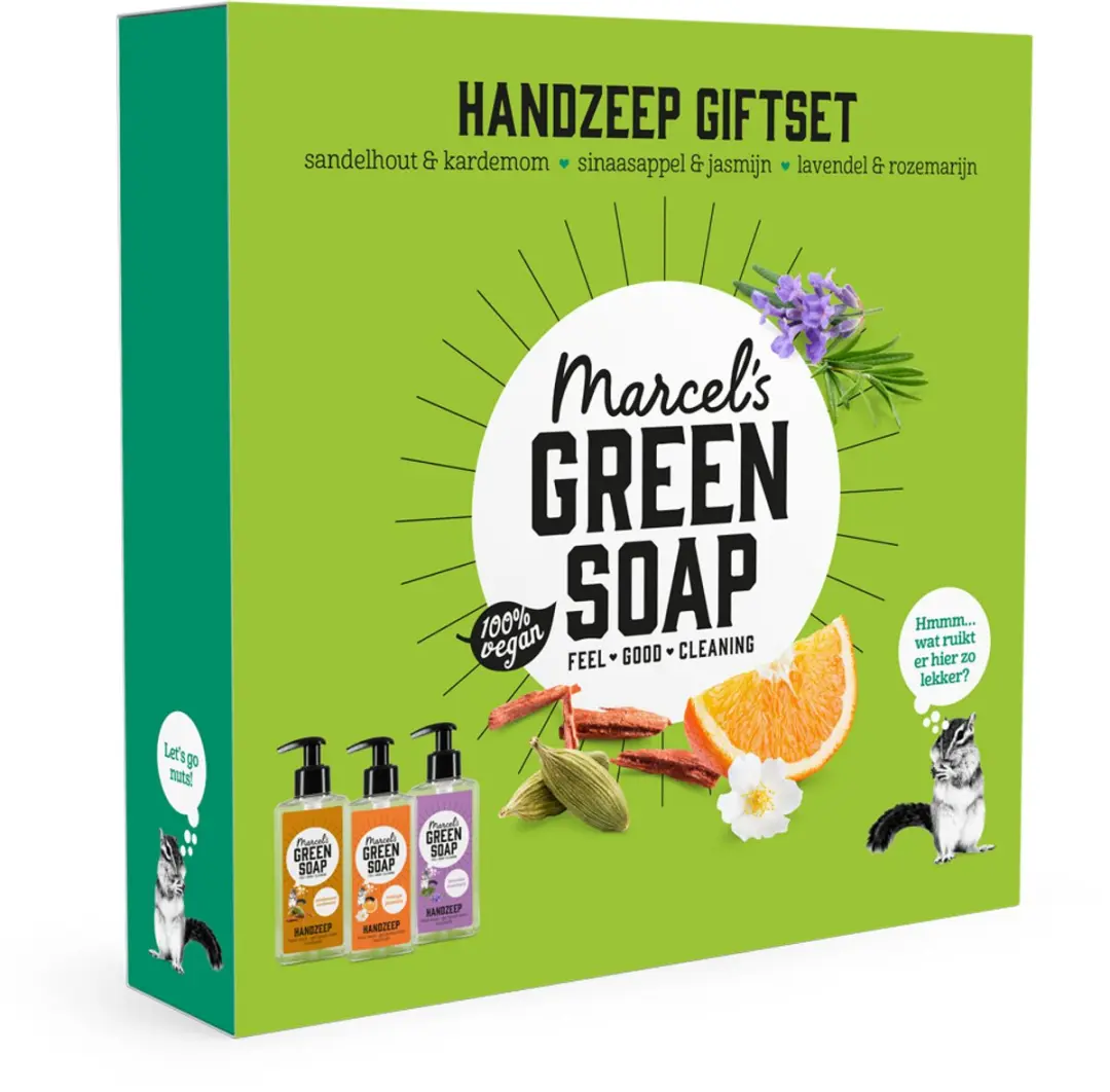 Marcel's Green Soap Geschenkset Handzeep