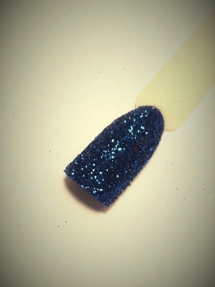 Korneliya Crystal Sugar 413 Saffier Blauw Nagelglitter 4ml