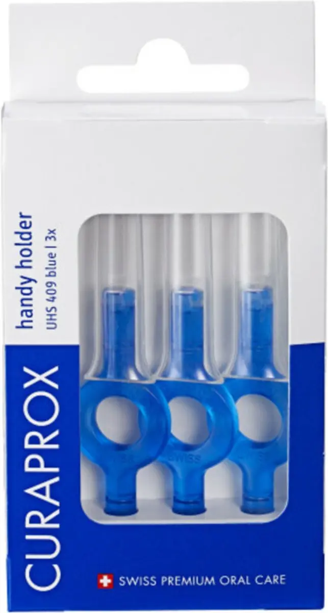 Curaprox UHS 409 Interdentale Ragers - 3 Stuks - Blauw