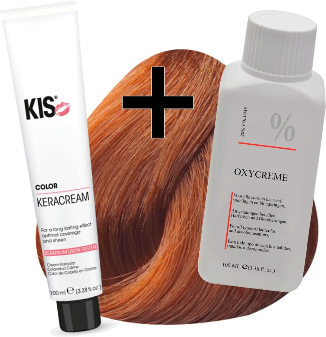 KIS Haarverfset 8KG Licht koper goudblond