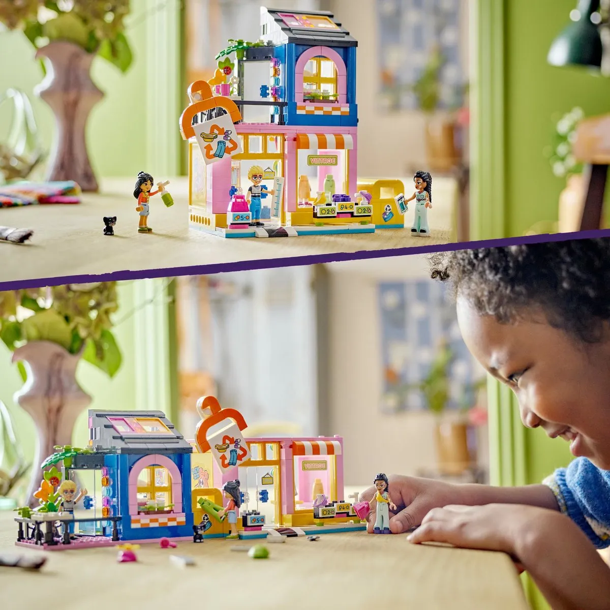 LEGO Friends Vintage Kledingwinkel 42614 - 409 Stukken