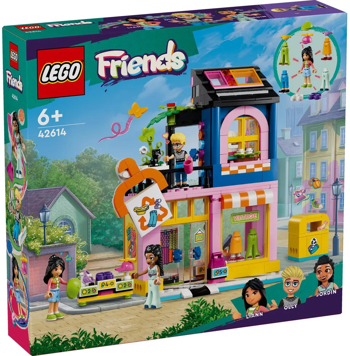 LEGO Friends Vintage Kledingwinkel 42614 - 409 Stukken