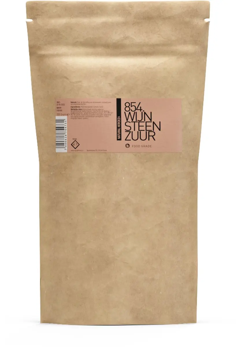 Natural Heroes Wijnsteenzuur 100g