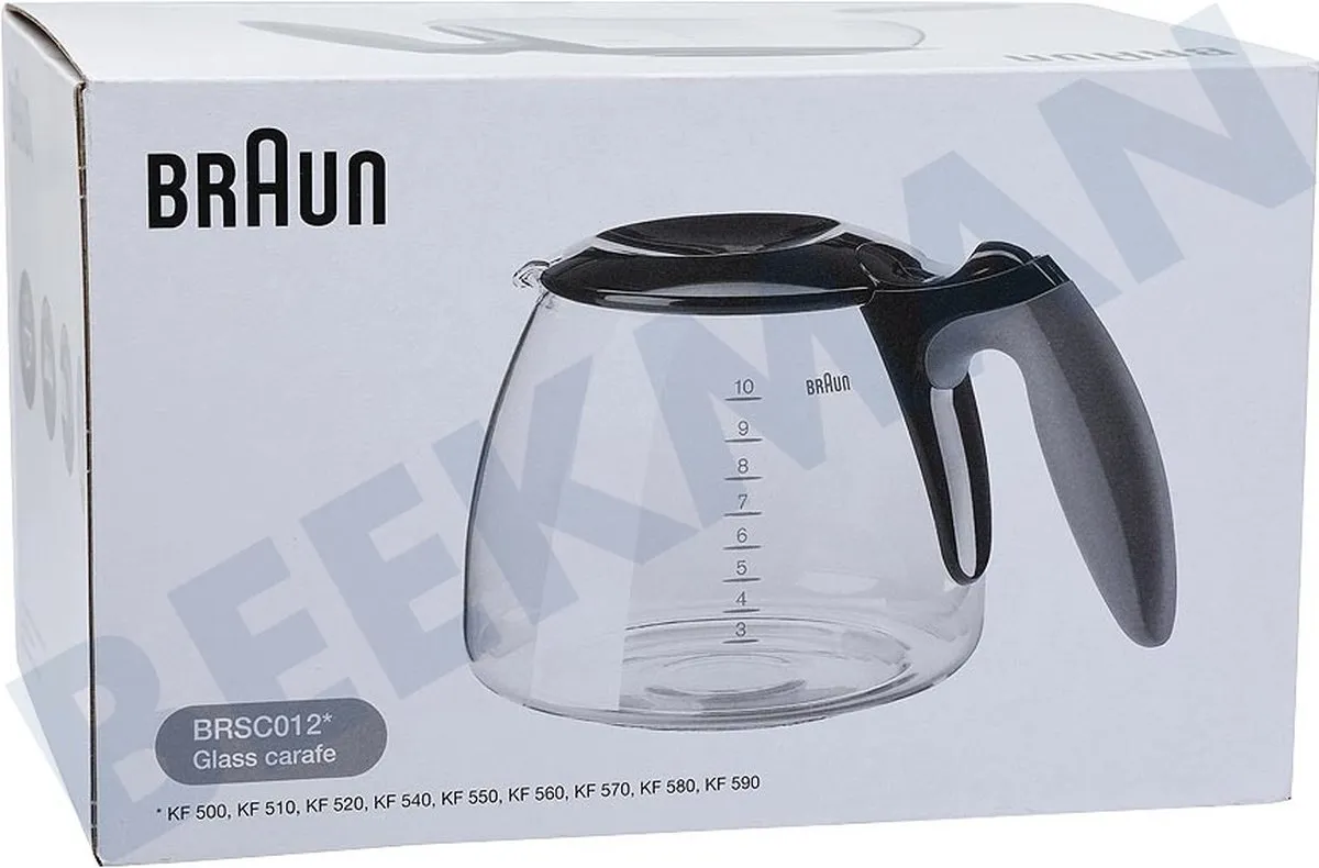 Braun Aromapassion KFK500 Koffiekan - Zwart - afbeelding 2 van 2