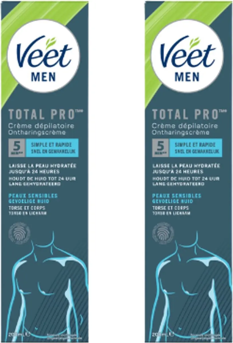 Veet Men Ontharingscreme Gevoelige Huid 400ml