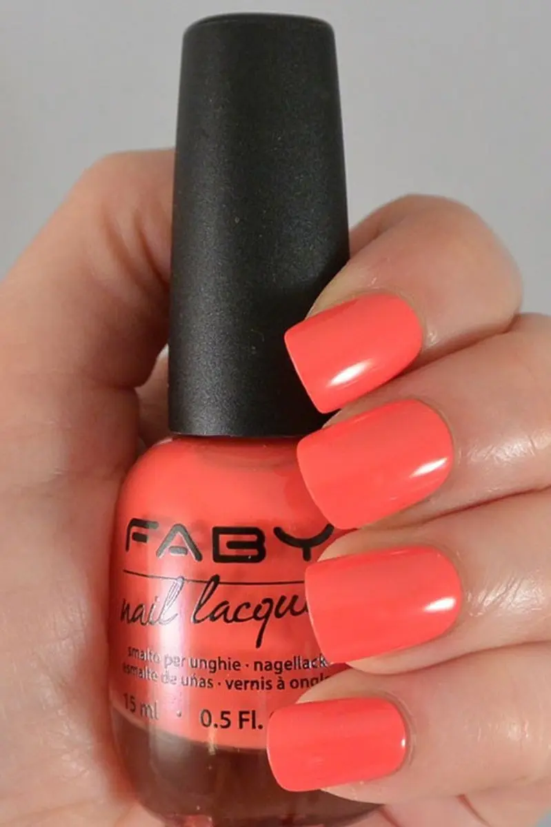 FABY A Long Summer Vegan Nagellak Rood - 15ml