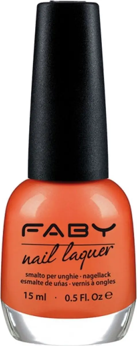 FABY A Long Summer Vegan Nagellak Rood