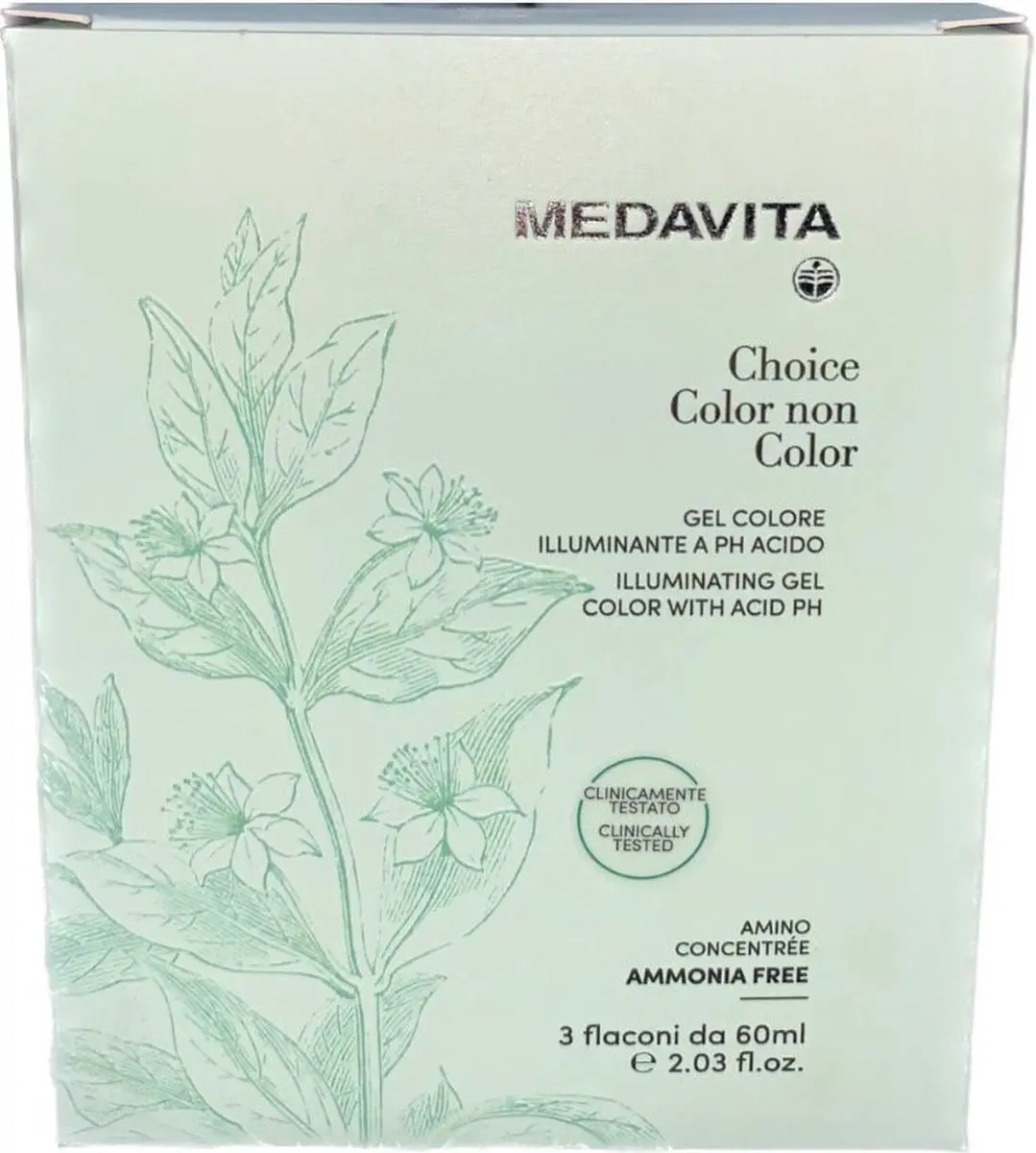 Medavita Choice N°9.02 Haarkleurverf 3x60ml
