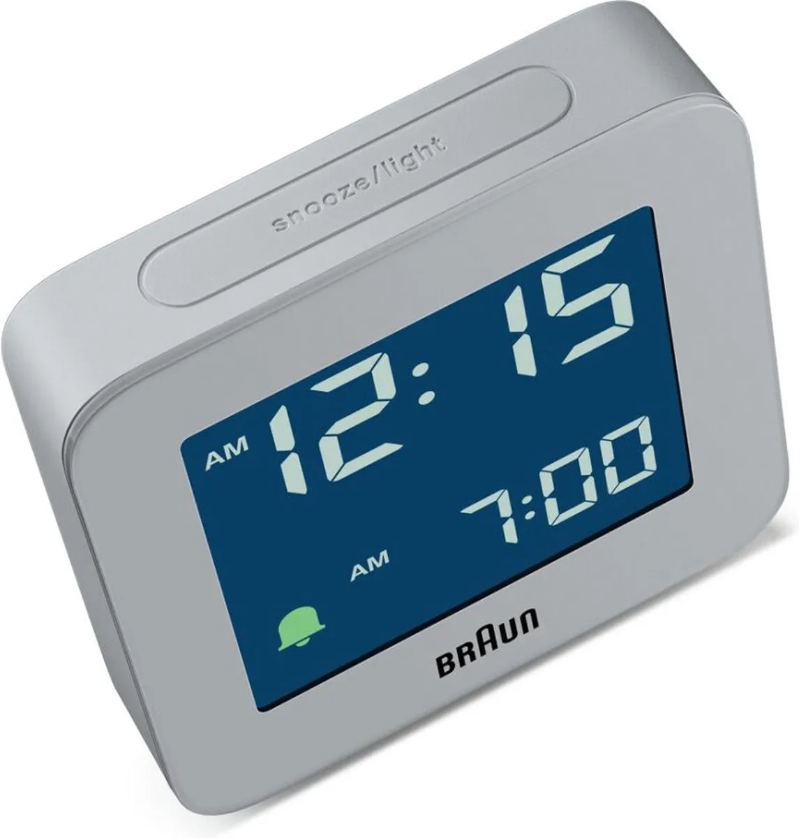 Braun BC09G Digitaal Wekker - Grijs