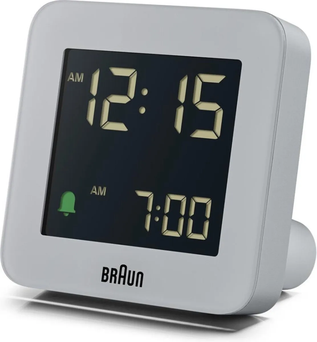 Braun BC09G Digitaal Wekker - Grijs