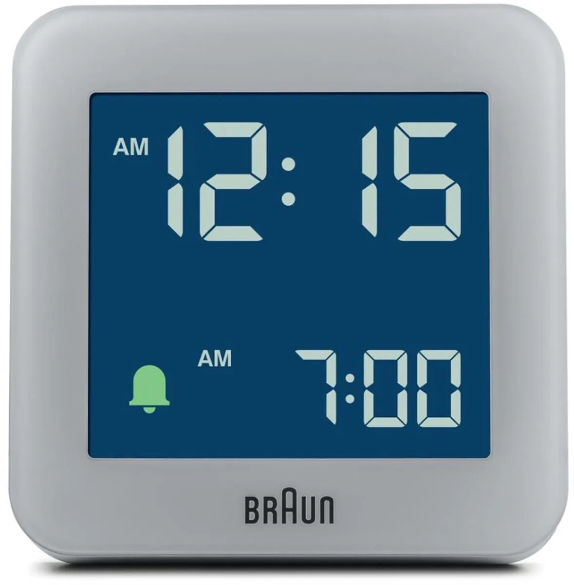 Braun BC09G Digitaal Wekker - Grijs