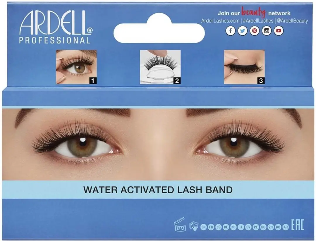 Ardell Aqua Lashes 63401 Valse Wimpers - Noir