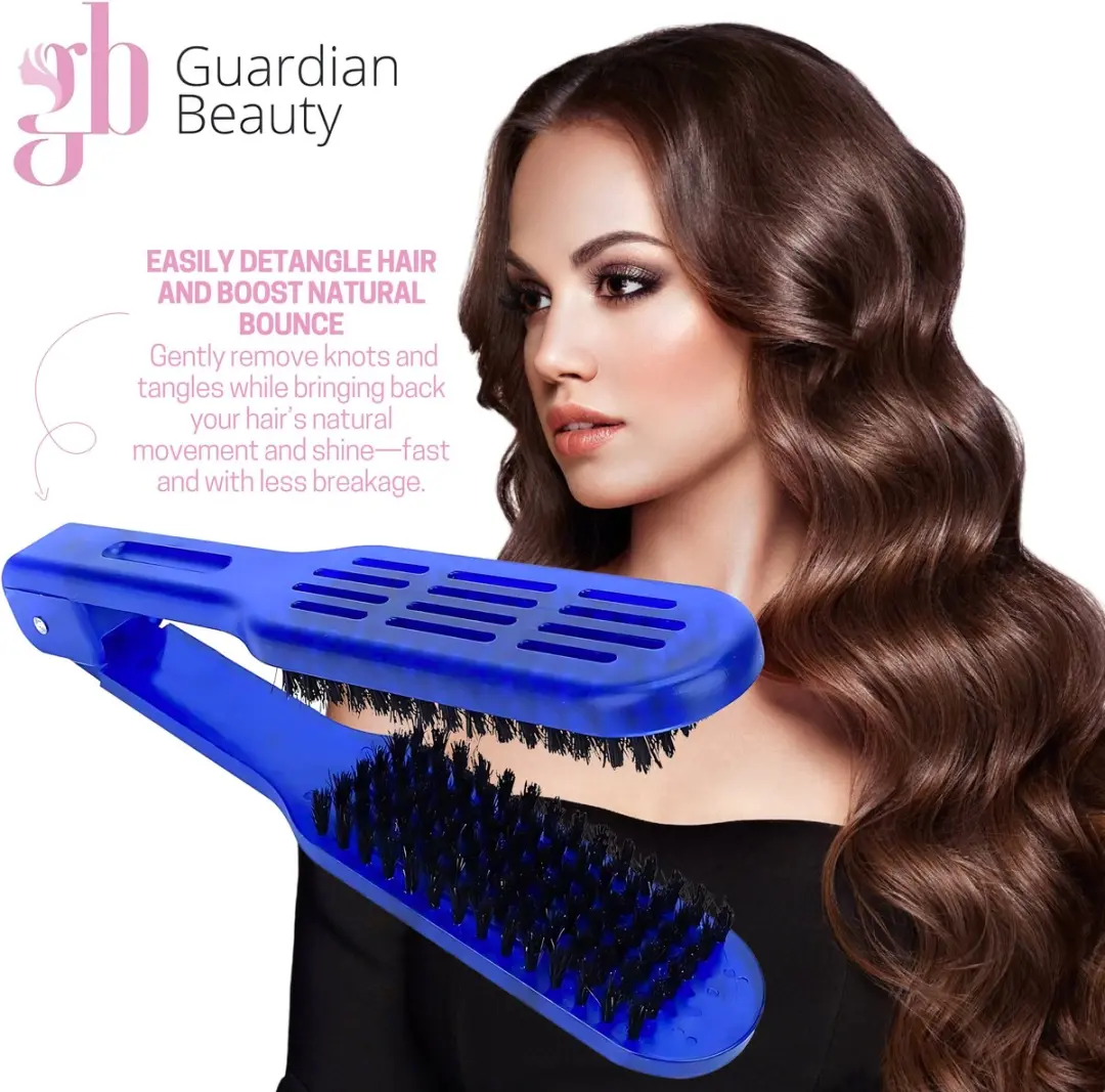 Guardian Beauty Haarborstel Blauw - Dubbelzijdig