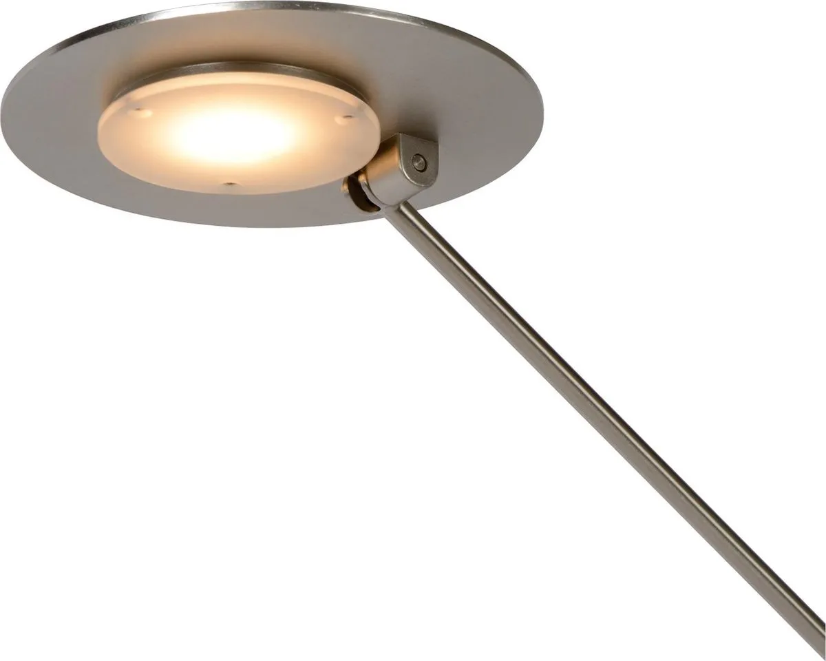 Lucide Anselmo Bureaulamp LED 9W 3000K - Mat chroom