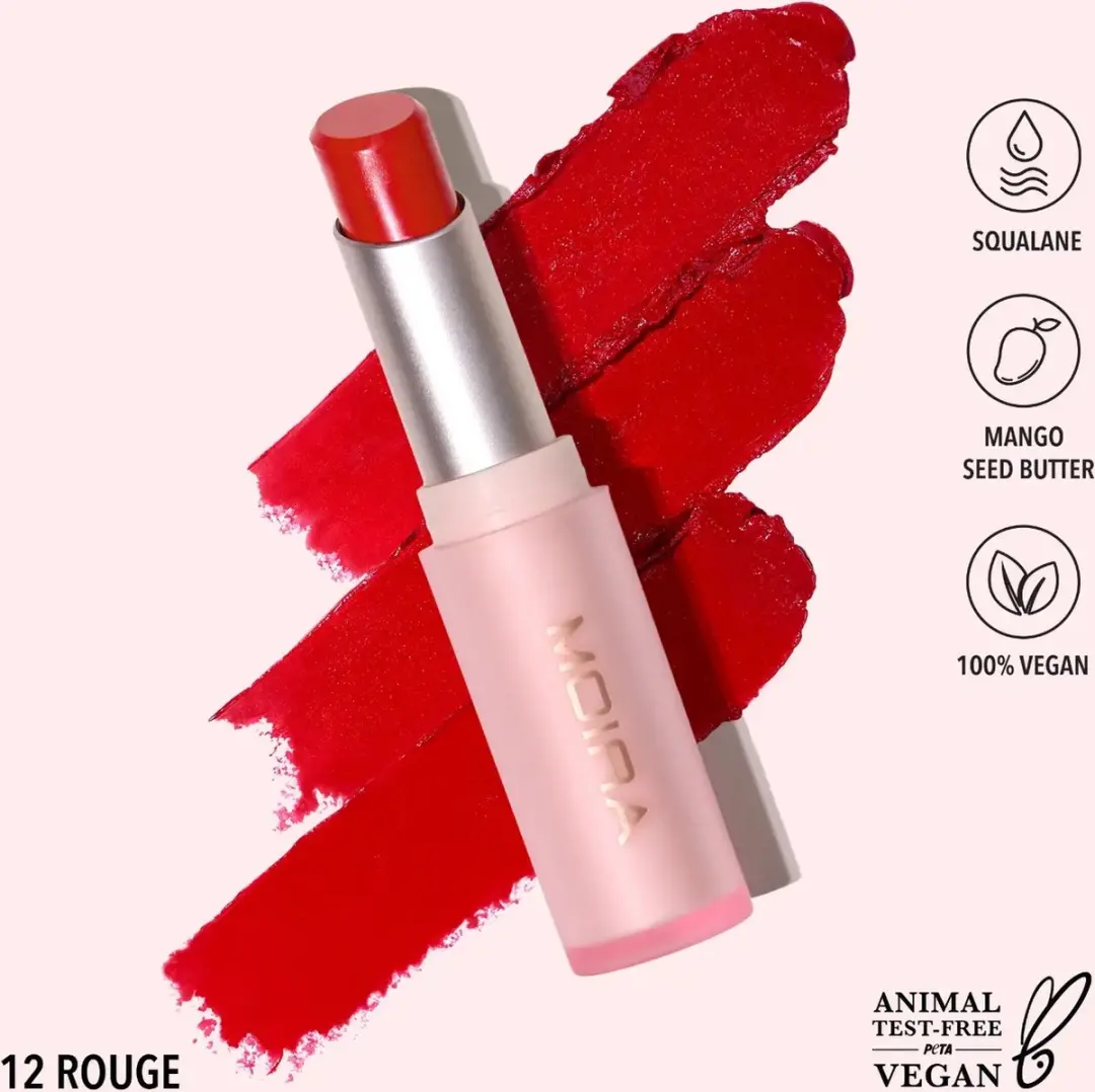 Moira Signature Lipstick 12 Rouge - 3,2 g