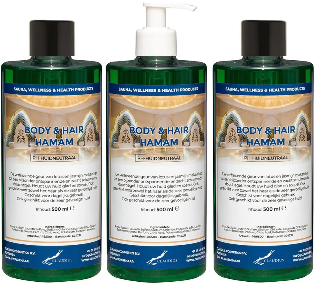 Splashbox Cosmetics Body & Hair Hamam 500ml