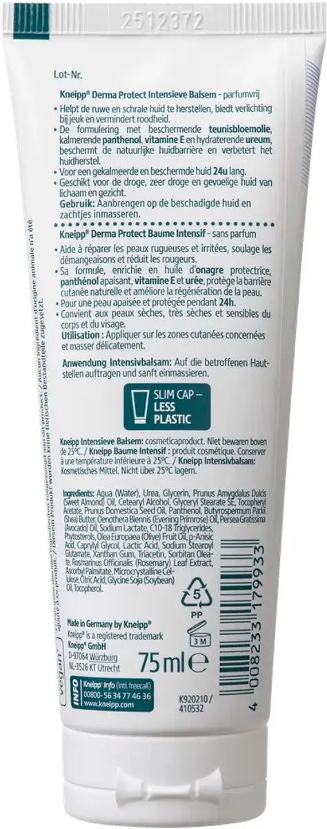 Kneipp Derma Protect Bodylotion 75ml - Vegan