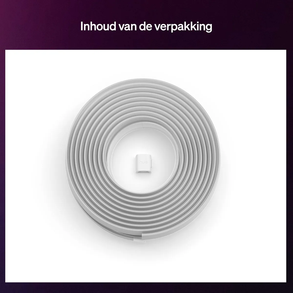 Philips Hue Flux LED Strip Verlenging 10m - Wit
