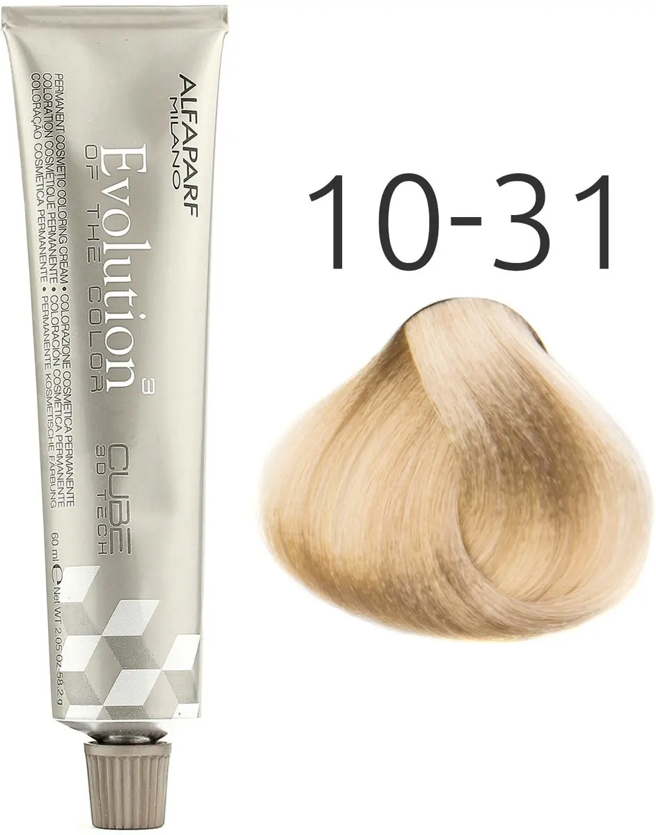 ALFAPARF Evolution of the Color 10.31 Kleurspoeling 60ml - Zwart