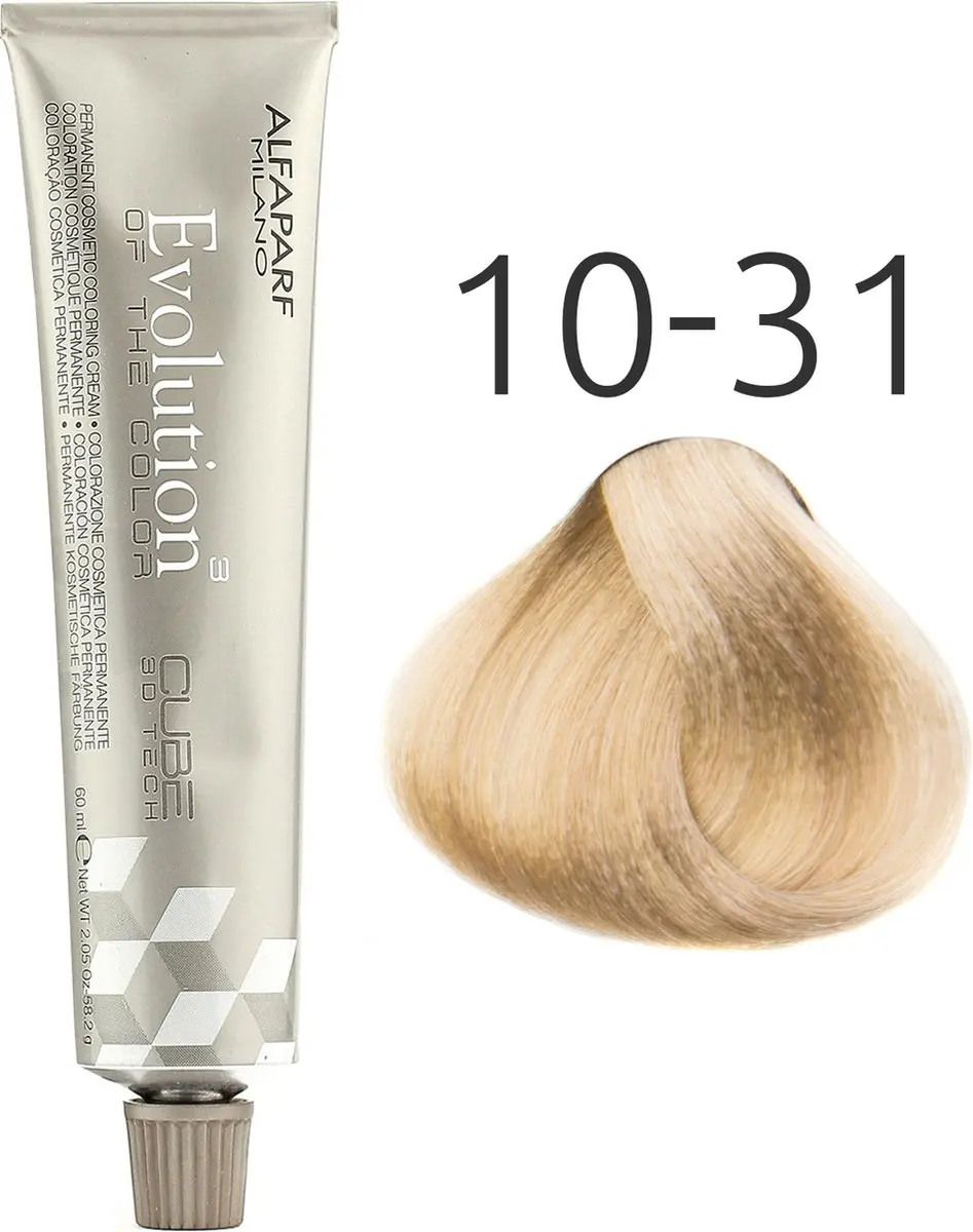 ALFAPARF Evolution of the Color 10.31 Kleurspoeling 60ml - Zwart