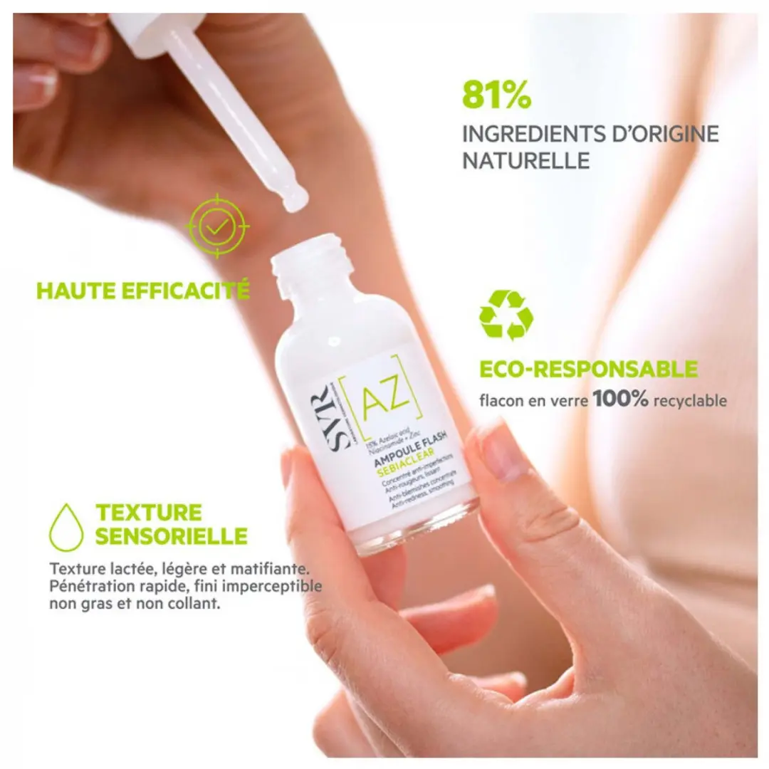SVR Serum Sebiaclear Ampoule 30ml - afbeelding 6 van 6