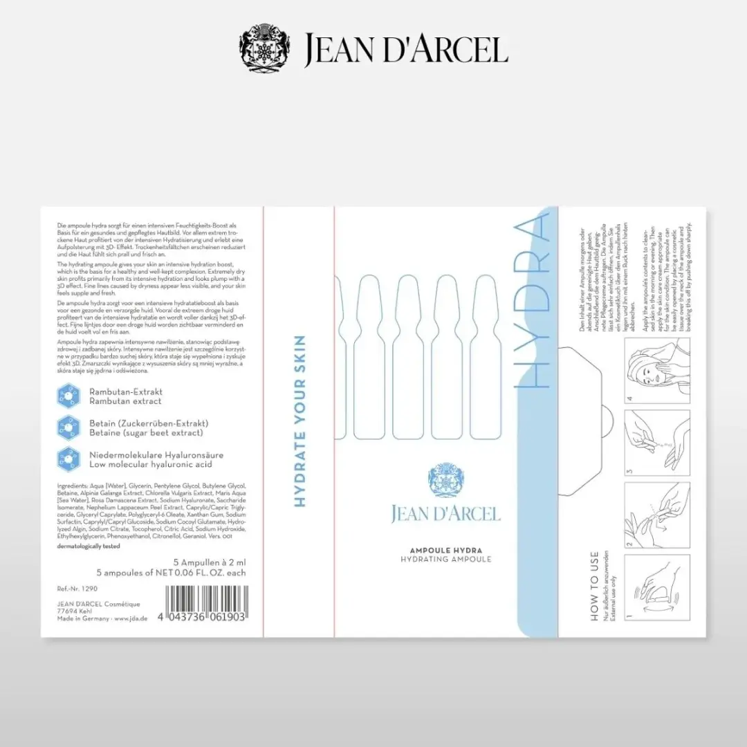Jean D'Arcel Ampoule Hydra Serum 10ml