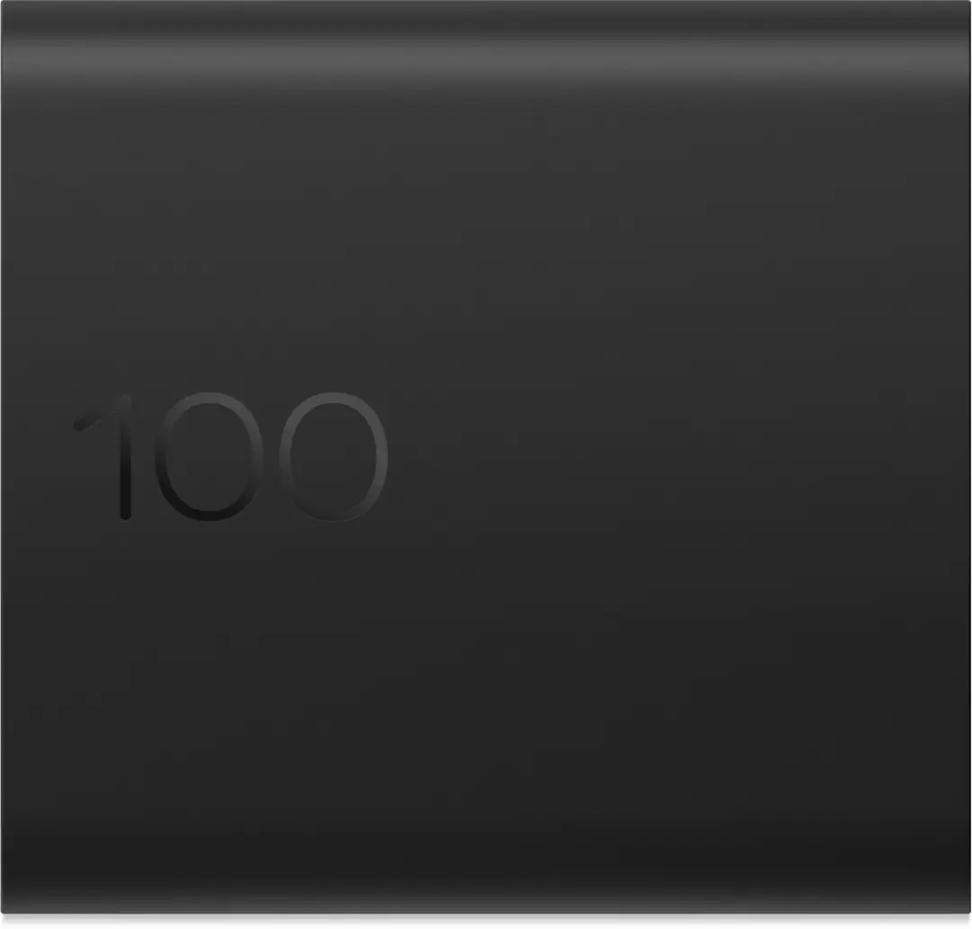 HP 100W GaN CS9V8AA#ABB USB-C Oplader - Zwart