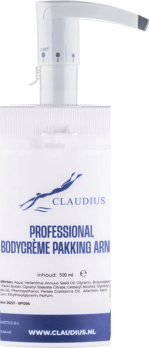 Splashbox Cosmetics Professional Bodycrème Arnica 500ml