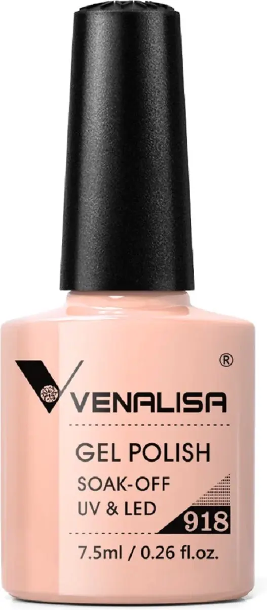 Venalisa UV Gellak Nude 7.5ml - 918